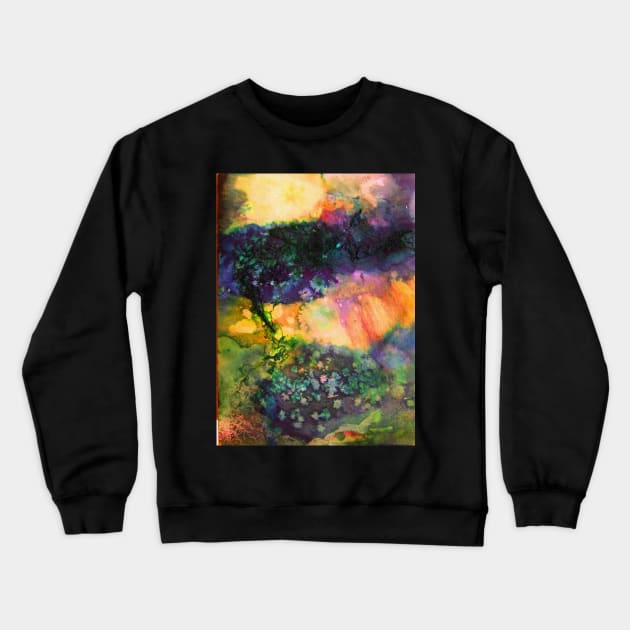 Alchemical Tree Crewneck Sweatshirt by Alchemia